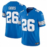 Men & Women & Youth Detroit Lions #26 Jahmyr Gibbs Blue 2024 F.U.S.E. Vapor Limited Stitched Jersey,baseball caps,new era cap wholesale,wholesale hats